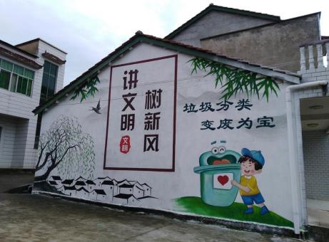 嘉兴墙绘是现在流行的墙体广告