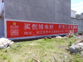 嘉兴墙体广告公司全面解决农村墙体广告痛点