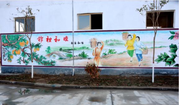 嘉兴乡镇文化墙 乡风文明焕发新活力