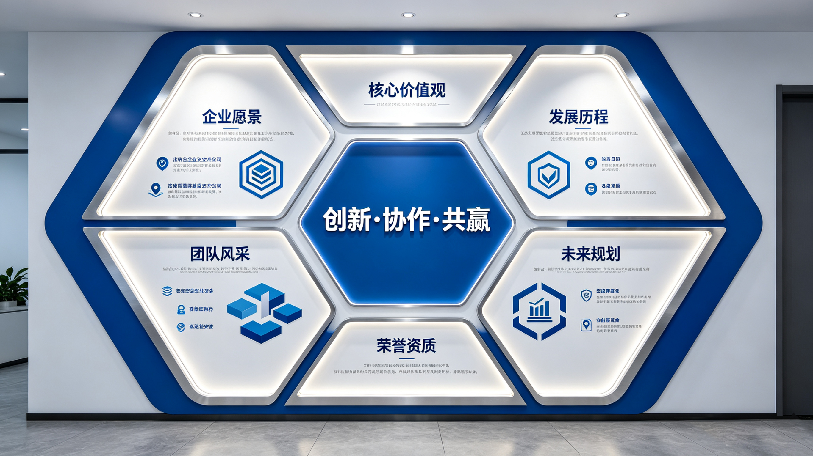 嘉兴企业文化墙六边形避坑指南（新手常犯5个错误）